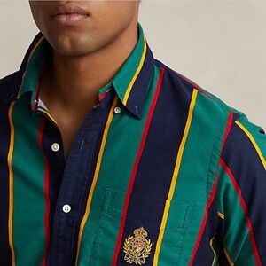 Polo Ralph Lauren Classic Fit Polo Crest Oxford Shirt Authenticated XXL EUC